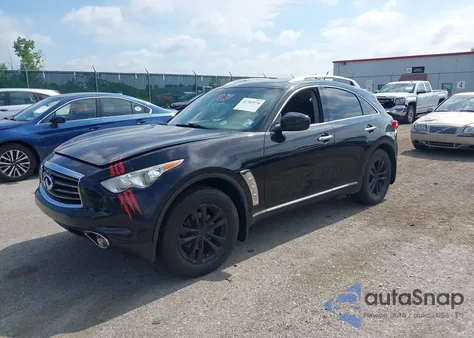 2013 Infiniti Fx37 из США, поврежденный, VIN JN8CS1MW7DM171407